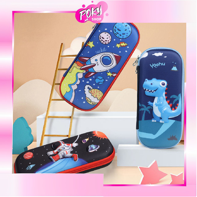 

POKY - S5626 Kotak Alat Tulis / Tempat Pensil Anak Gambar 3D Bahan EVA Anti Air / Kotak Pensil / Tempat Pensil 3D Model Terbaru
