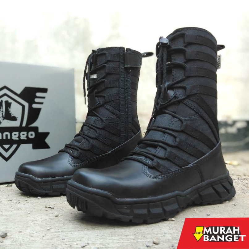 Sepatu pdh- Sepatu pdl tni polri security pdl ninja safety boots pria wanita sepatu pdl tactical boo