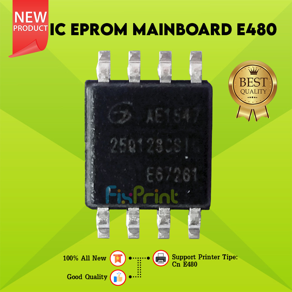 IC Eprom Eeprom Canon E480 Resetter IC Reset Counter Printer E-480