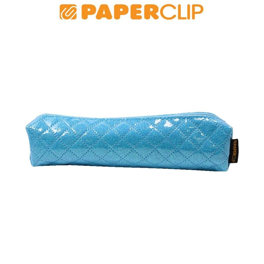 

TEMPAT PENSIL / PEN CASE KAIN PAPERCLIP PC1737 SHINNING - BLUE