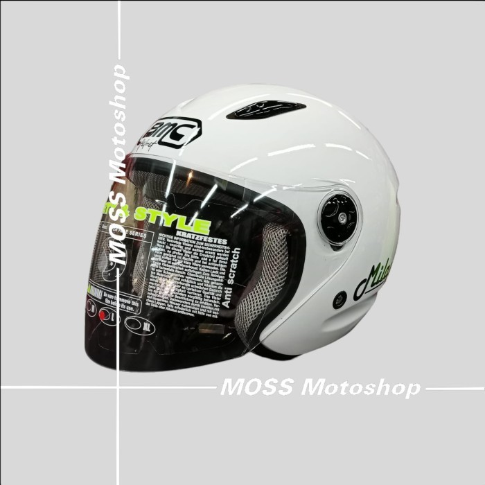 Helm BMC Milan Solid White