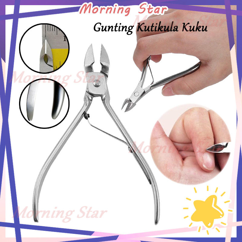 Alat Potong Cantengan/Gunting Kuku Kaki Cantengan/Cuticle Nipper Gunting/Kulit Mati Toe Nail Clipper