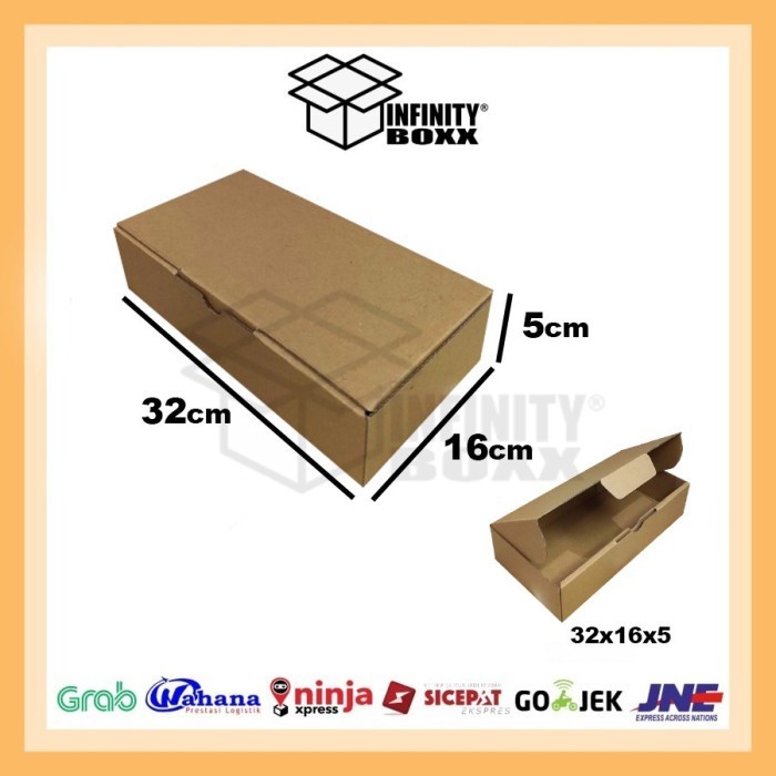 

kotak kardus pizza box die cut ukuran 32x16x5