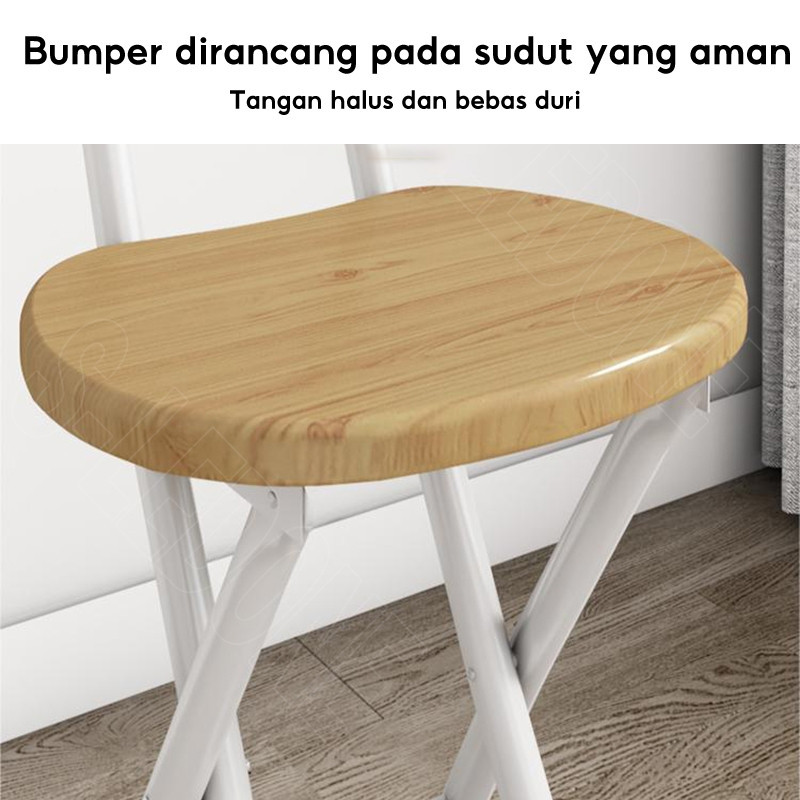 Kursi Lipat Bangku Lipat Bangku Lipat Portable Kursi Makan Lipat Kursi Lipat Outdoor Bangku Kayu
