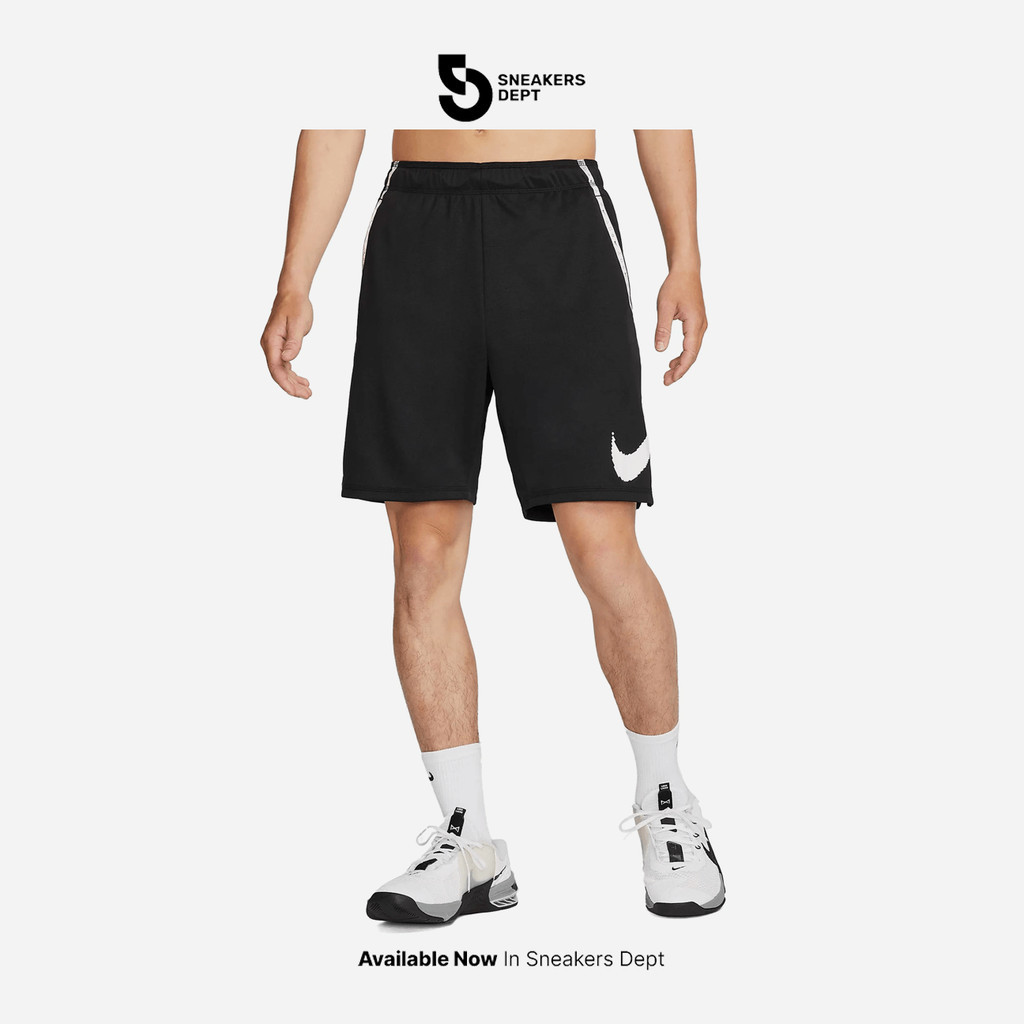 NIKE Celana Pendek Pria DRIFIT DYE KNIT TRAINING SHORTS DQ4813010 ORIGINAL