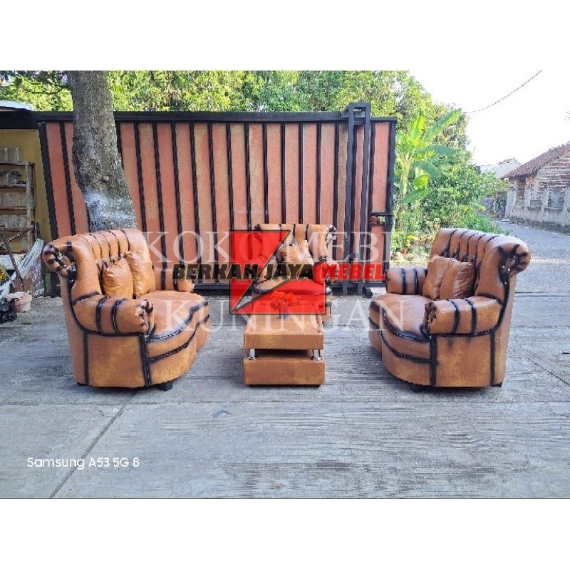 (COD) Sofa Jaguar Mini 221 / Sofa Tamu Minimalis Termurah Cirebon Kuningan Majalengka Indramayu Breb