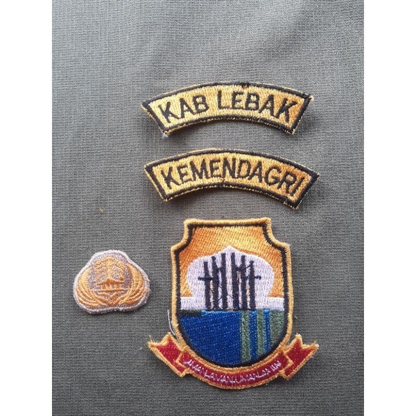 Atribut Seragam PDH/PNS/Guru/Pemda Kabupaten Lebak