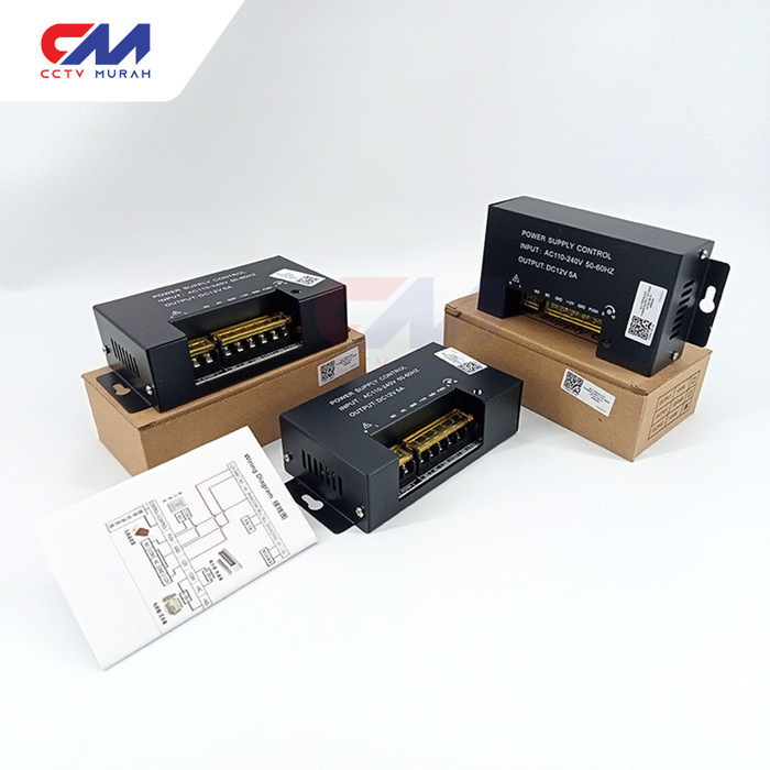 

Power Supply Akses Kontrol 12V 5A/Power Supply Access Door Control