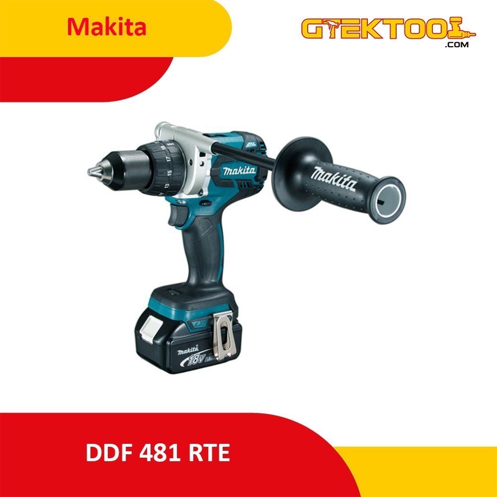 promo puncak Makita DDF 481 RME Mesin Bor Cordless Driver Drill