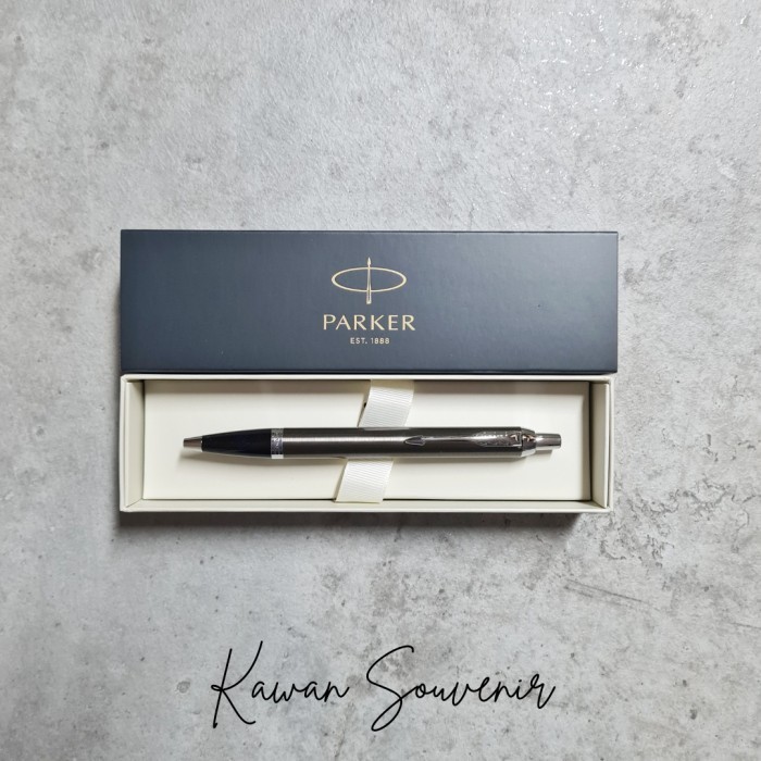 

Pulpen Parker Original IM New Dark Espresso Chrome Trim(Klip Silver)BP - Isi Hitam