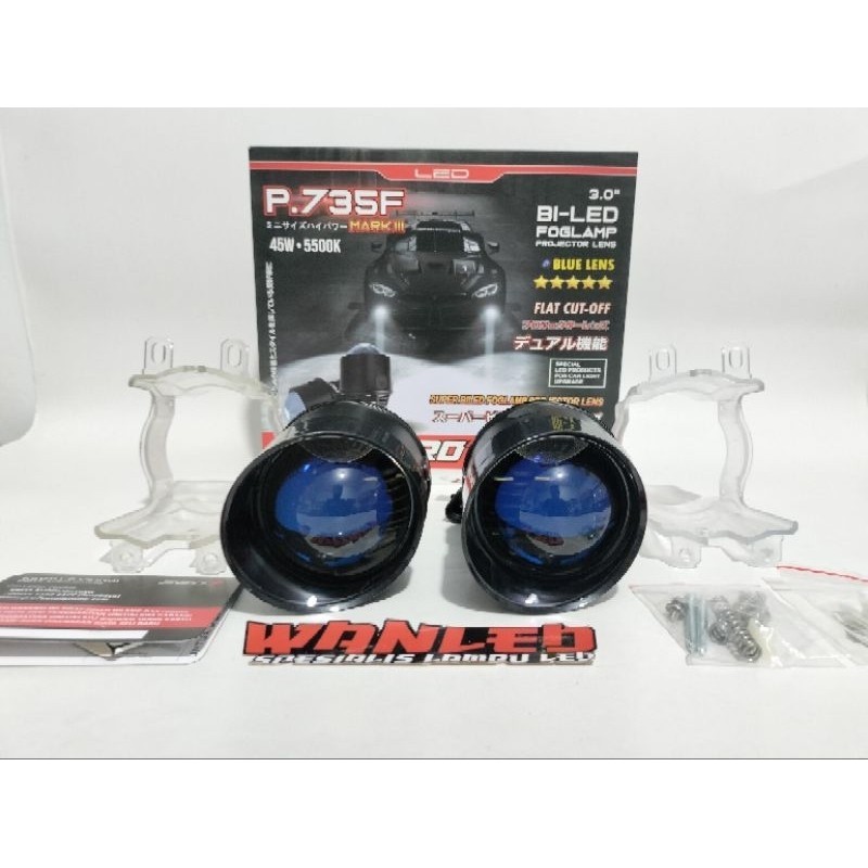 PRO7 P735F | PRO 7 | FOGLAMP BILED PRO 7 P735F V3 BLACK CAT 3 INCH PNP TOYOTA & UNIVERSAL