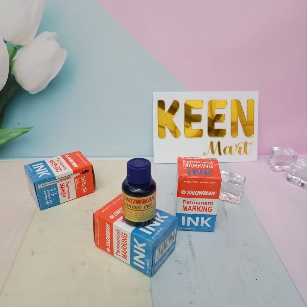 

isi tinta spidol permanen/refill ink permanent marking