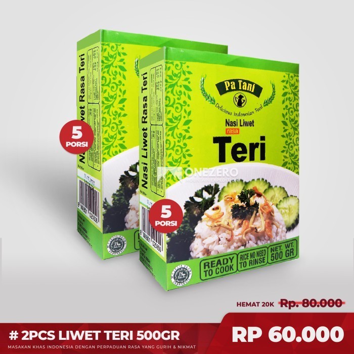 

RANSUM NASI INSTAN GUNUNG PREMIUM READY TO COOK - Liwet Teri