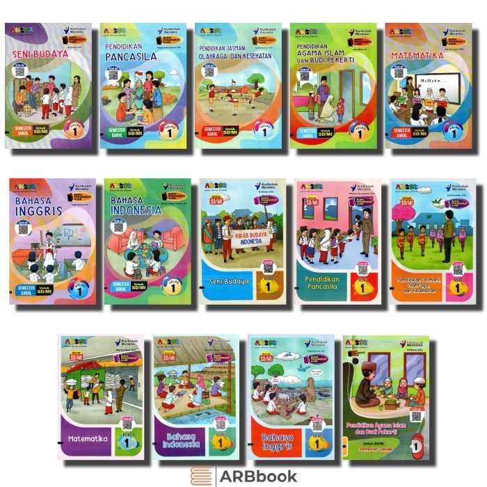 Terlaris ✨ -LKS AKSES KELAS 1 SD KURIKULUM MERDEKA SEMESTER GANJIL DAN GENAP - SMT 2