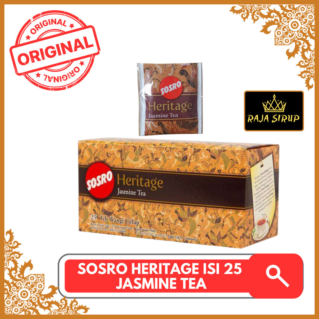 

Teh Sosro Celup Heritage Jasmine Tea