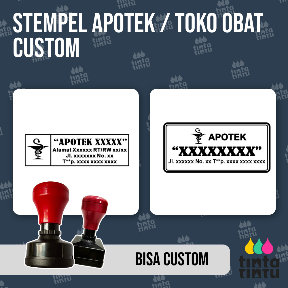 

Stempel Apotek / Apotik / Toko Obat Custom