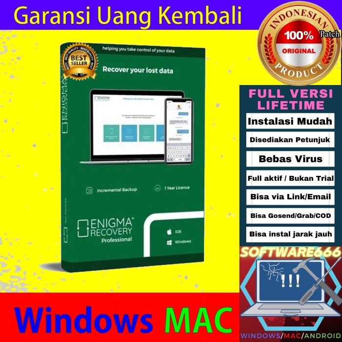 SOftware Recovery Data iOS: Enigma Recovery Professional 4 [WIN] - SOFTWARE - APLIKASI - PC