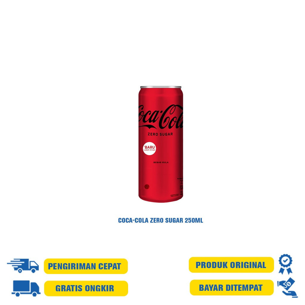 

COCA COLA BOTOL ZERO SUGAR & LOKAL 250ML/390ML