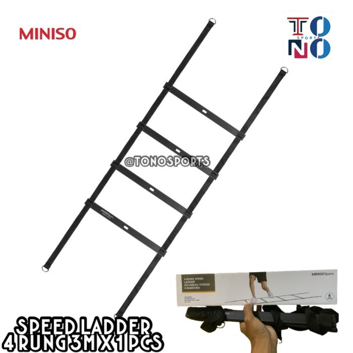 Agility Ladder Tangga Kelincahan Ledder Olahraga Ladder Bola Ladder - Miniso 3M X 1
