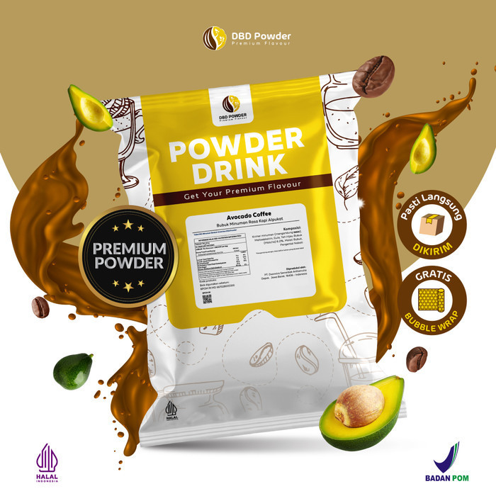 

[Terbaru] Bubuk Minuman Kopi Alpukat - Powder Avocado Coffee | DBD Powder