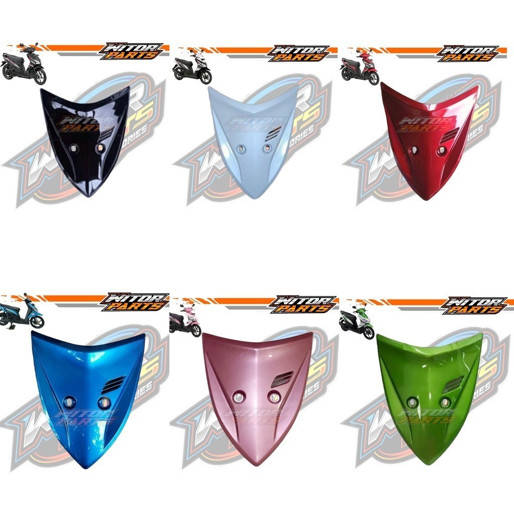 Dasi Tameng Kecil Dudukan Plat Nomor Depan Honda Vario 110 Lama Old Karbu Vario Cw 110 Hitam Putih M