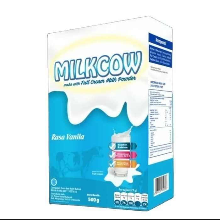 

Susu Sapi Milkcow 500gram untuk menggemukan badan - Coklat