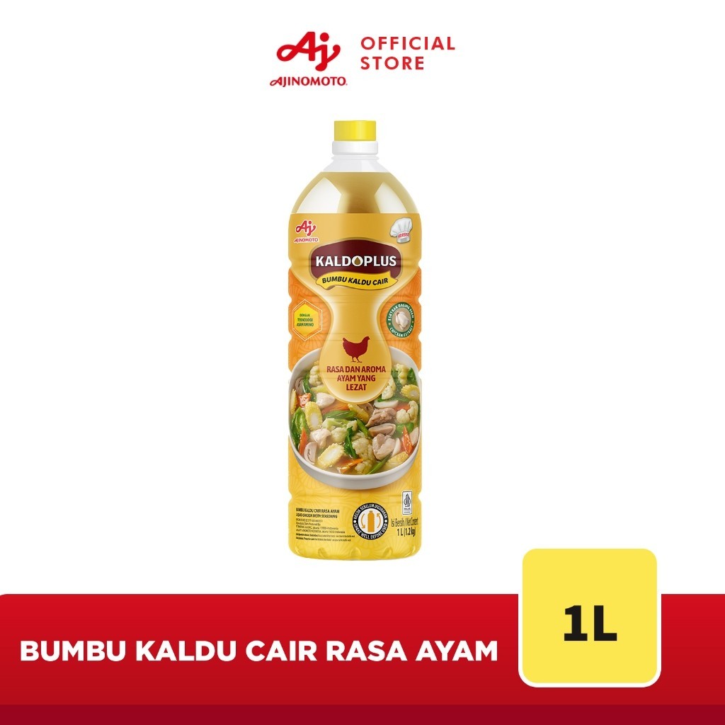 

KALDOPLUS Bumbu Kaldu Cair Rasa Ayam Chicken Liquid Broth 1L