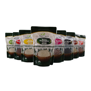 

Eka Farm Beras Diabetes Amandia 1kg - Beras Organik Rendah Gula