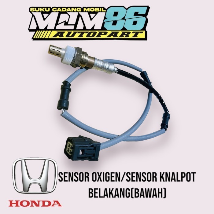 Sensor oxigen O2 sensor knalpot belakang bawah panjang honda jazz rs freed brio mobilio hrv brv city