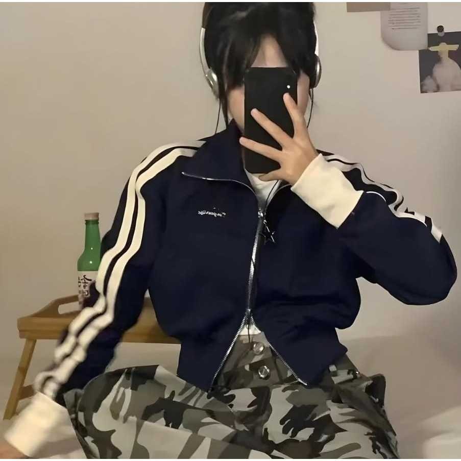 jaket wanita - message croope jacket wanita - jaket bomber - jaket korea