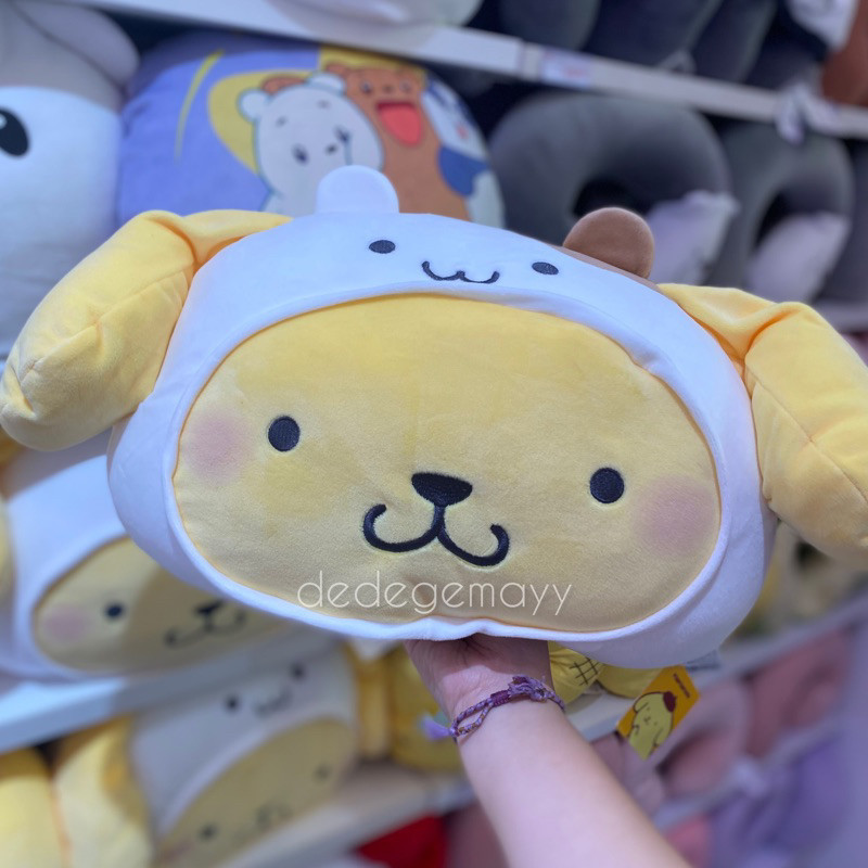 Miniso x Sanrio - Plushie / Bantal Boneka Pompompurin