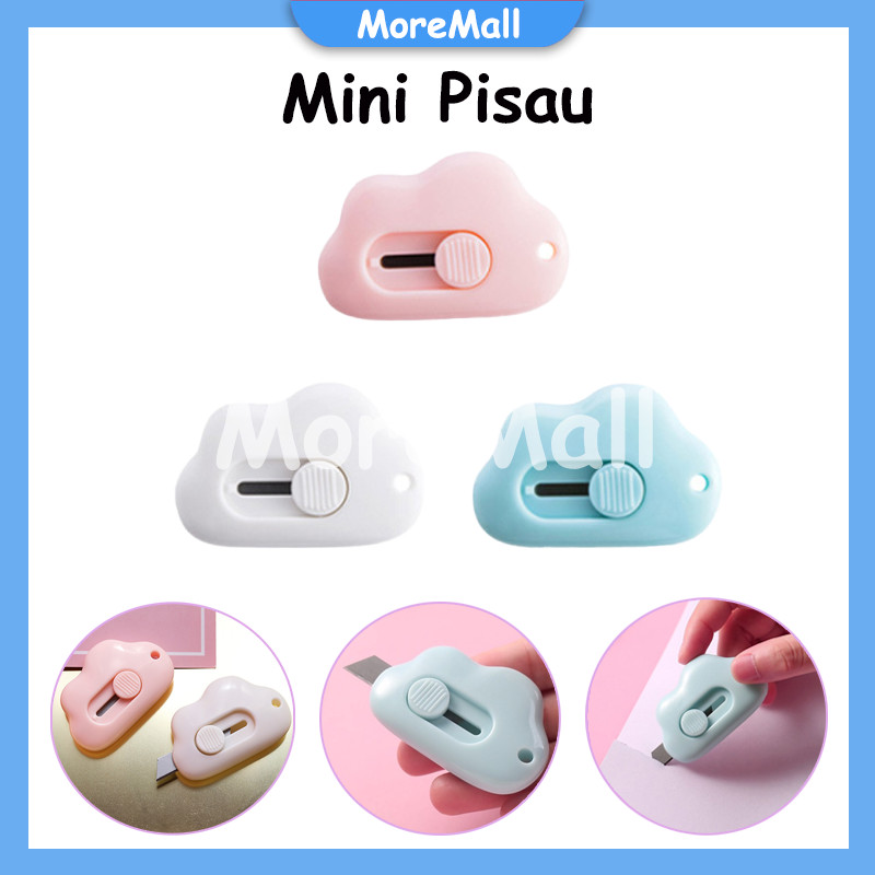 

Mini Cutter Lucu Bentuk Awan /Kecil Pemotong Kertas Portable