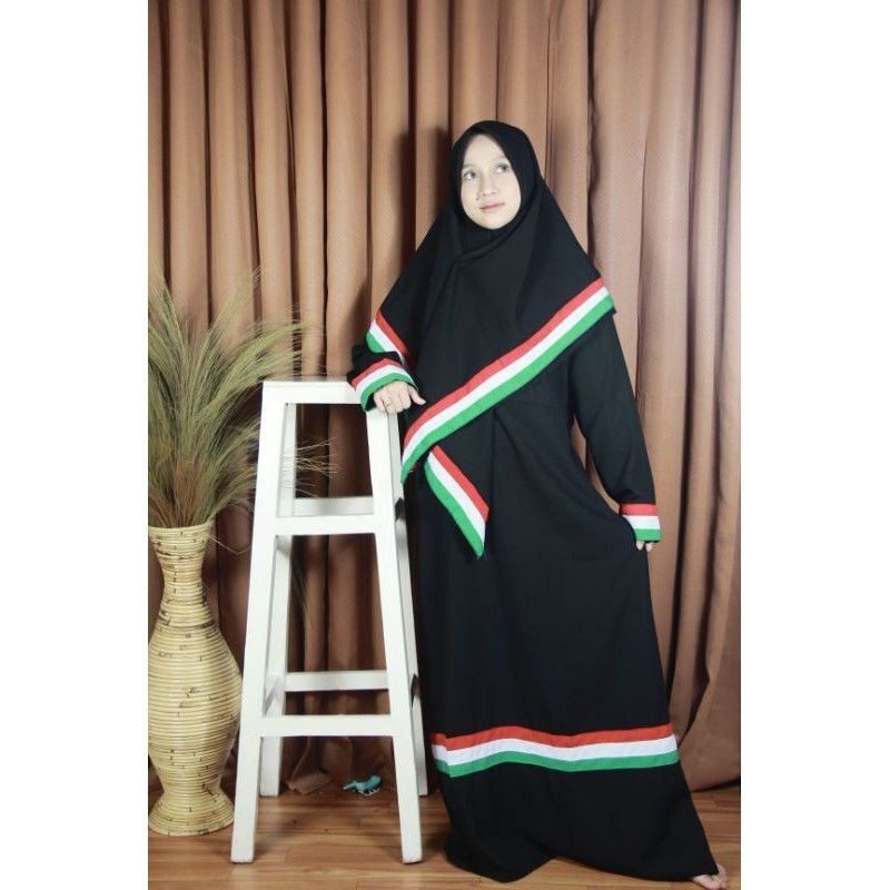 MO SET GAMIS PALESTINA DEWASA 0COD GAMIS PALESTINA GAMIS PALESTINA SET HIJAB GAMIS PALESTINA SET HIJ