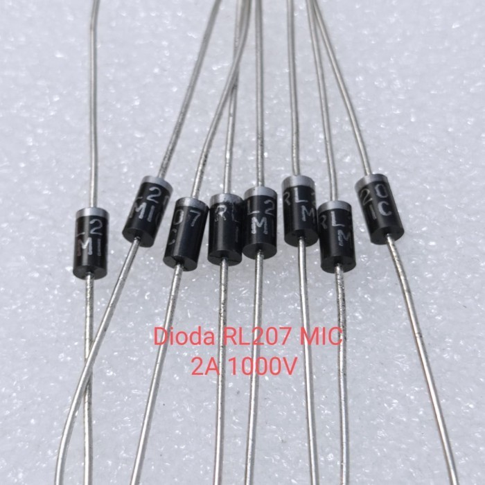 dioda RL207 MIC 2A 1000v -MU14