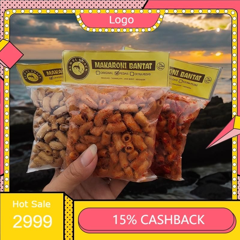 

[TERMURAH] MAKARONI BANTET Khas TASIKMALAYA COD