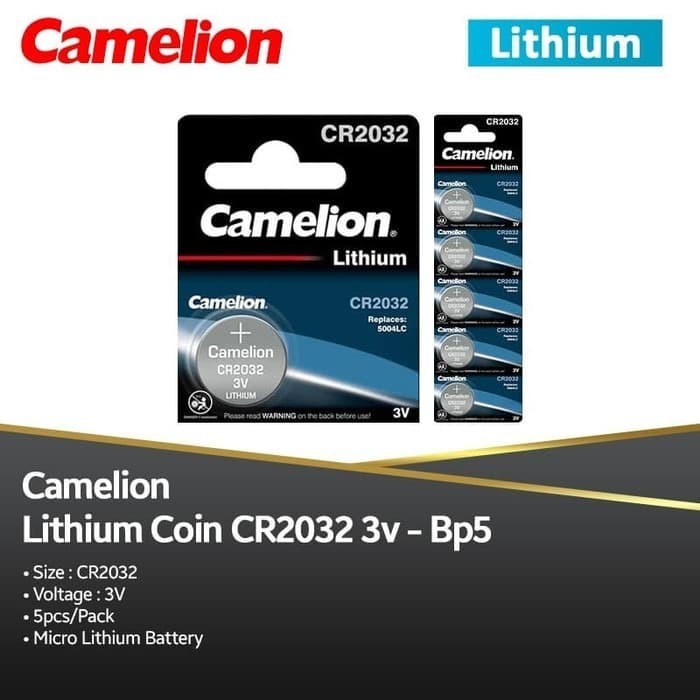 LG09 Camelion Baterai Lithium CR2032 - Baterai Koin CR2032