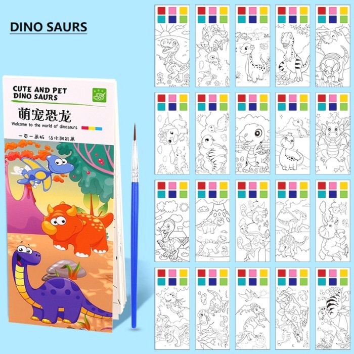 

✨LARIS✨ -Buku Edukasi Buku Gambar Travel Watercolor isi 20Lbr - UNDERWATERWORLD