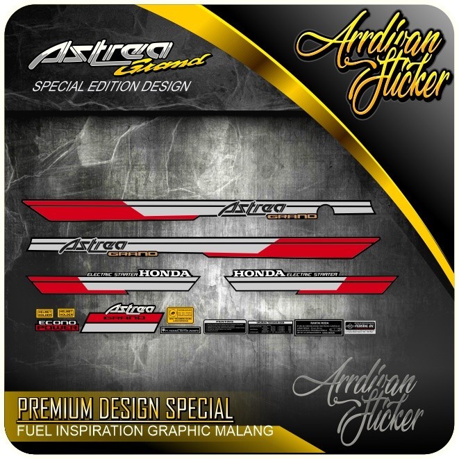 STRIPING ASTREA BULUS / STRIPING GRAND BULUS KLASIK / STRIPING ASTREA BULUS MODEL ORIGINAL