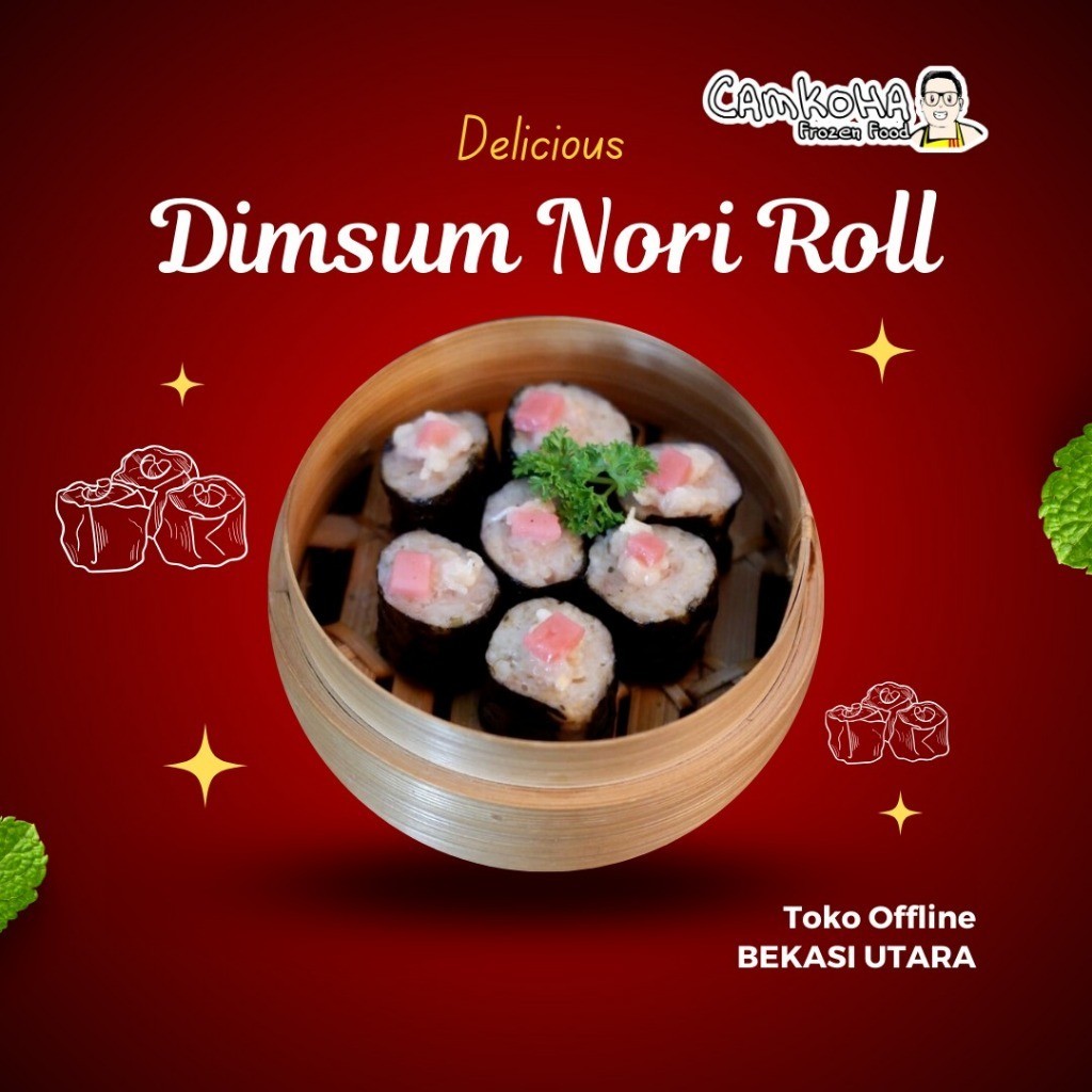 

Dimsum nori roll, isi 25pcs