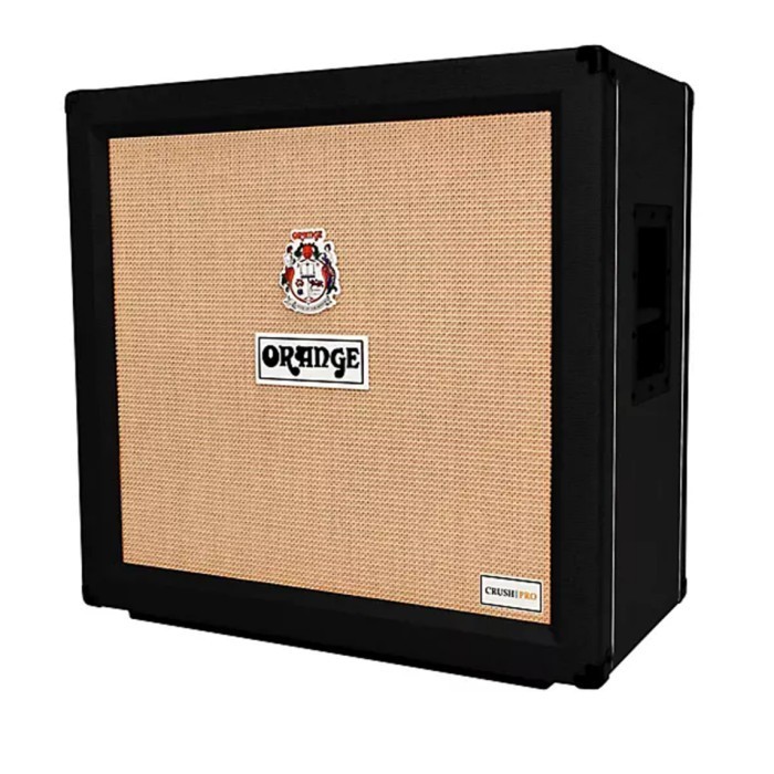 Guitar Speaker Cabinet Orange - CRPRO412 - Crush Pro 4x12 Black