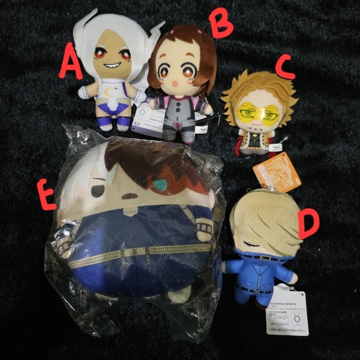nuigurumi plush hero academia fuwa m chibigurumi tomonui todoroki hawk  b