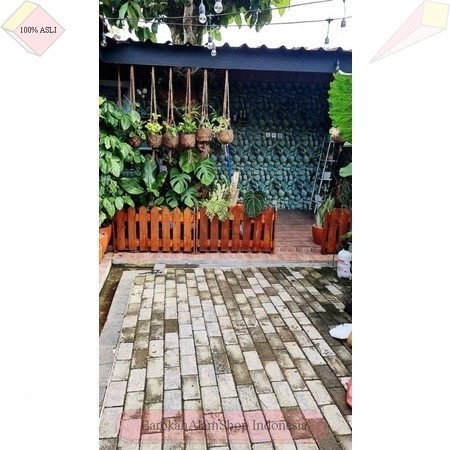 PAGAR PARTISI KAYU JATI BELANDA SEKAT RUANGAN PAGAR DEKORASI