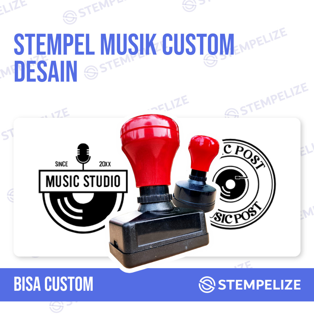 

Stempel Musik Custom Desain
