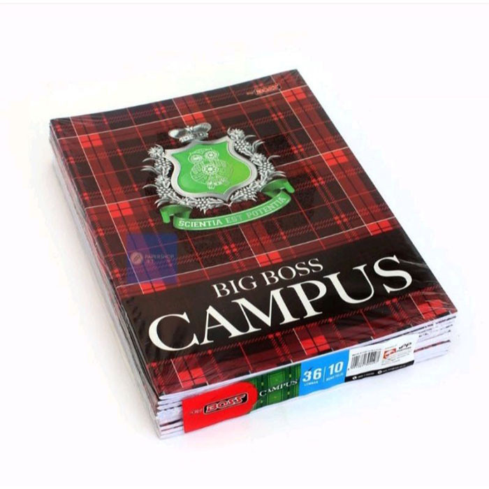 

Bigboss Buku Tulis Campus 36 Lembar/1 Pack / Buku Catatan Sekolah Besar