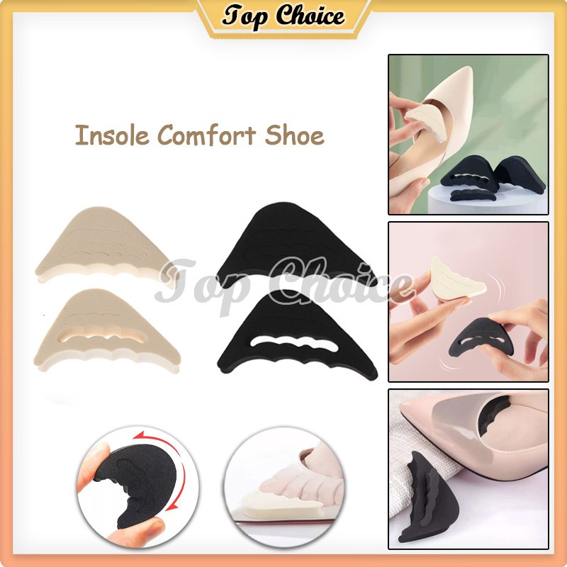 Insole Penggajal Ganjalan Kebesaran / Insole Sepatu Wanita / Busa Spons Insole Sol