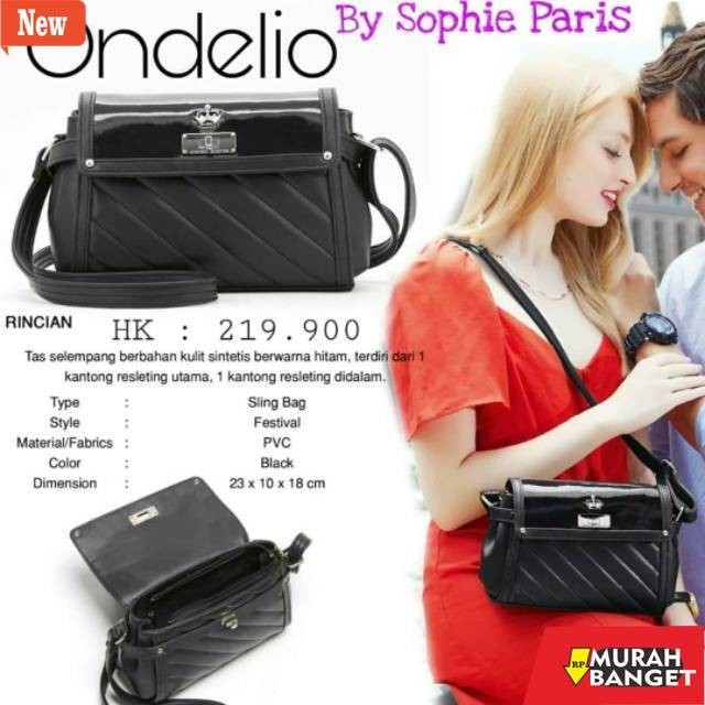 tas selempang wanita shopee haul TAS ONDELIO SOPHIE MARTIN PARIS PROMO SELEMPANG WANITA