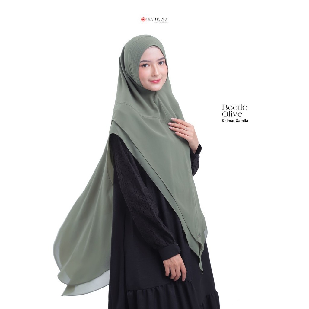 KHIMAR GAMILA by Yasmeera, Hijab Instan Yasmeera