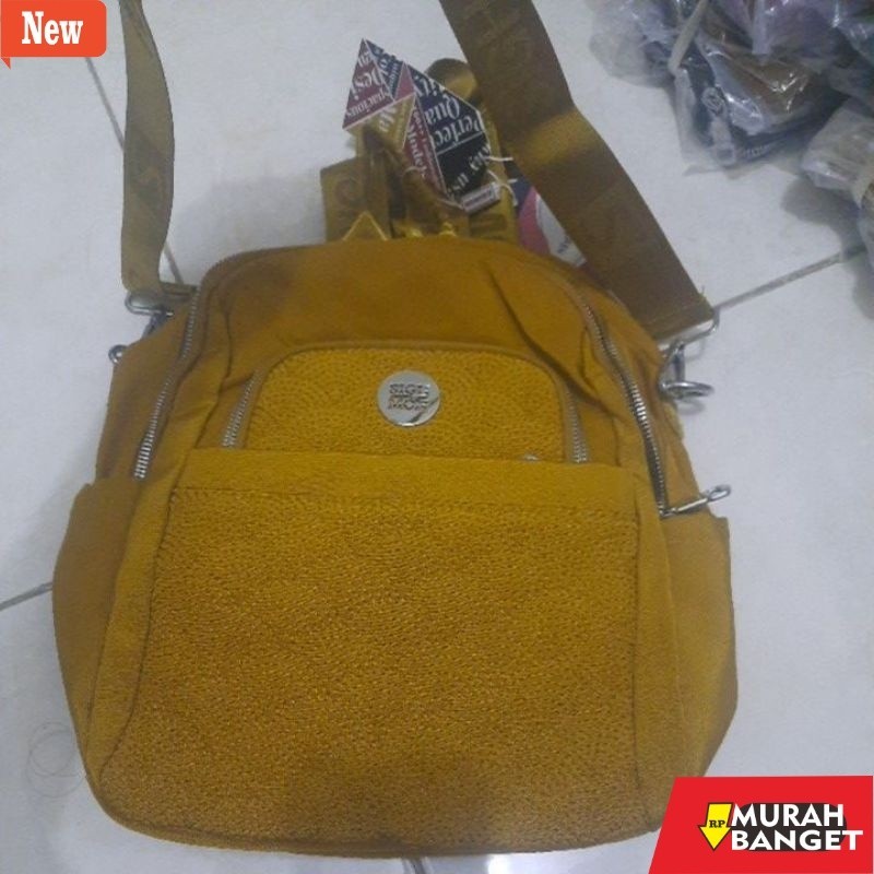 tas ransel wanita shopee TAS RANSEL WANITA SIGHMON 3IN1 IMPORT ORI
