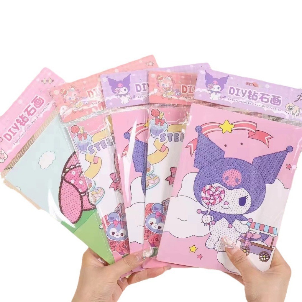 

TERFAVORITE! 1 SET DIAMOND PAINTING MOTIF/ LUKISAN TEMPEL MANIK-MANIK KAWAII FS