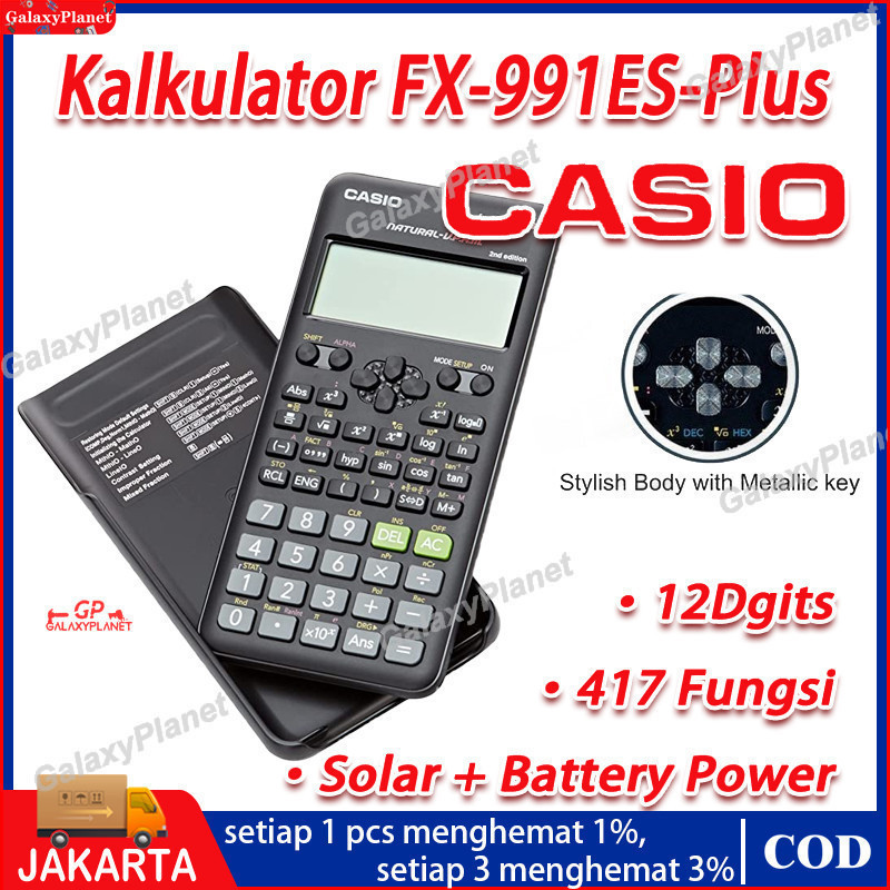 

Kalkulator Scientific Casio ilmiah FX-991EX/991ES-Plus Kalkulator Casio Scientific Calculator Casio Scientific